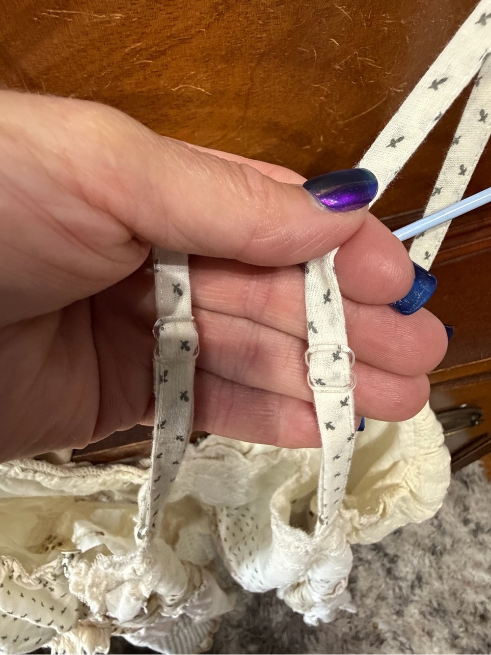 Western Shabby Chic Boho Flowy Tank Top - Picture 16 of 16